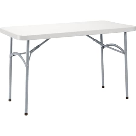 Global Industrial Rectangle Folding Table, 24 in W, 48 in L, 29 in H 695812